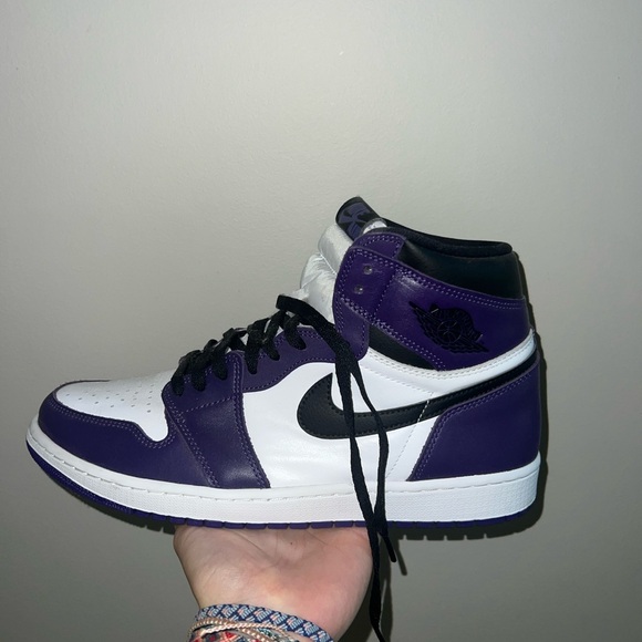 Air Jordan 1 Retro High OG “Court Purples” Perfect Condition, Comes with tag - Picture 2 of 7